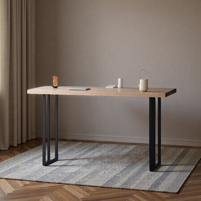 Ash Wood Carbon Steel Multi-functional Table