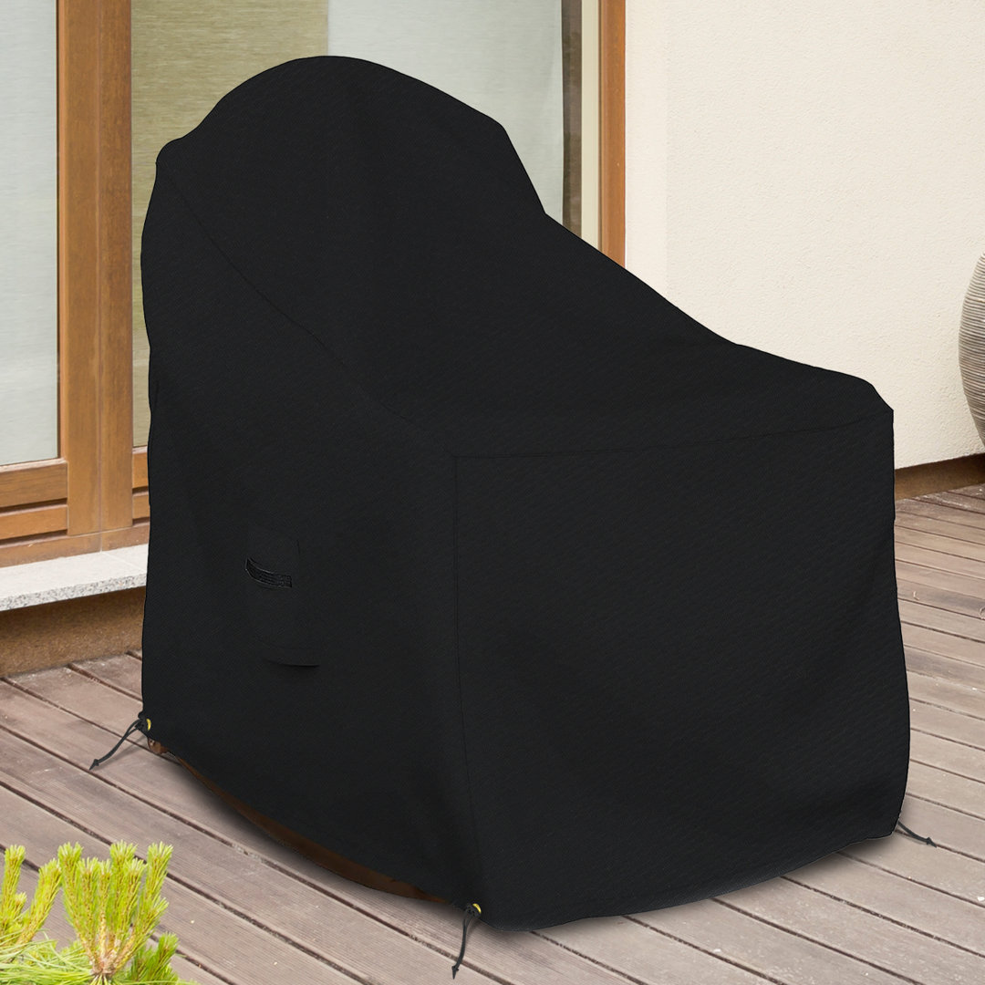 Covers & all Patio Adirondack Chair Cover, Water-Resistant, UV & Tear Resistant Outdoor Chair Cover for Patio Furniture with Air Vents & Drawstrings