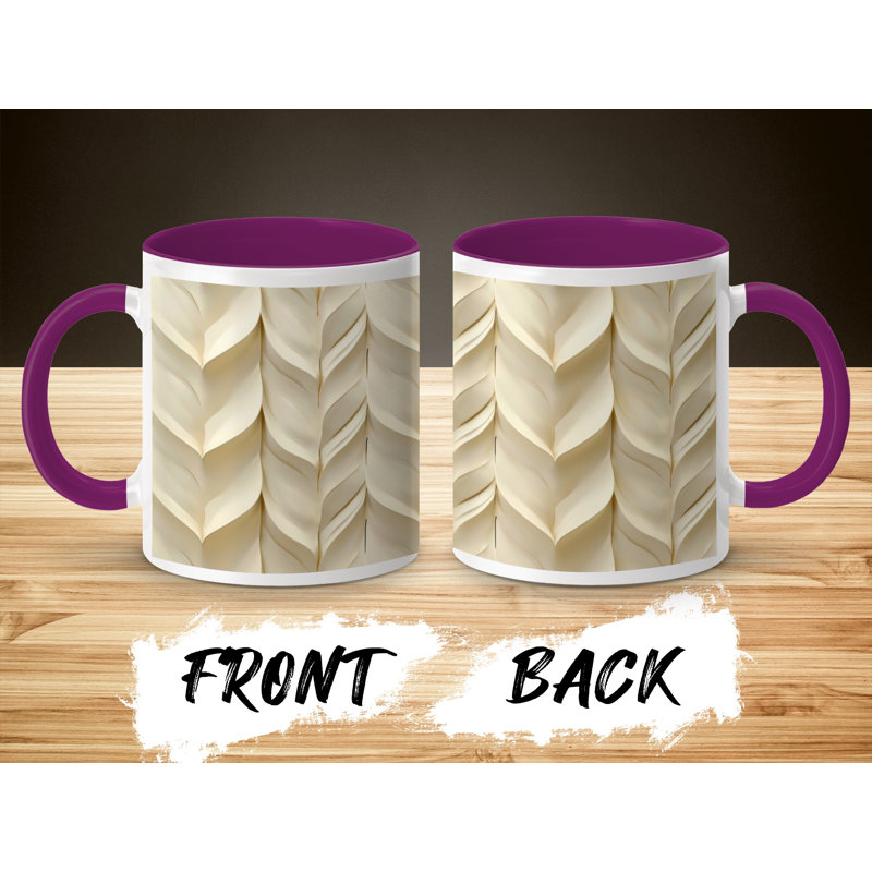 Ceramic Coffee Mug, Purple
