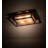 Yasmen Mica Flush Mount