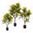 Artificial Croton Plant in Pot-1299411527