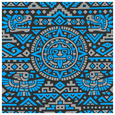 Couvre-lit matelassé Aztec