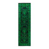 Overyed One-of-a-Kind Runner 2'7" X 9' Hand Knotted Area Rug