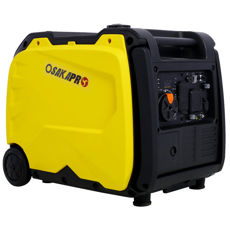 Génératrice portative silencieuse 4500W, Jaune
