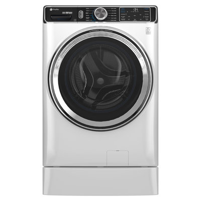 GE Profile 5.3 Cu Ft Capacity Smart Front Load Energy Star Washer With Ultrafresh Vent System+ With Odorblock