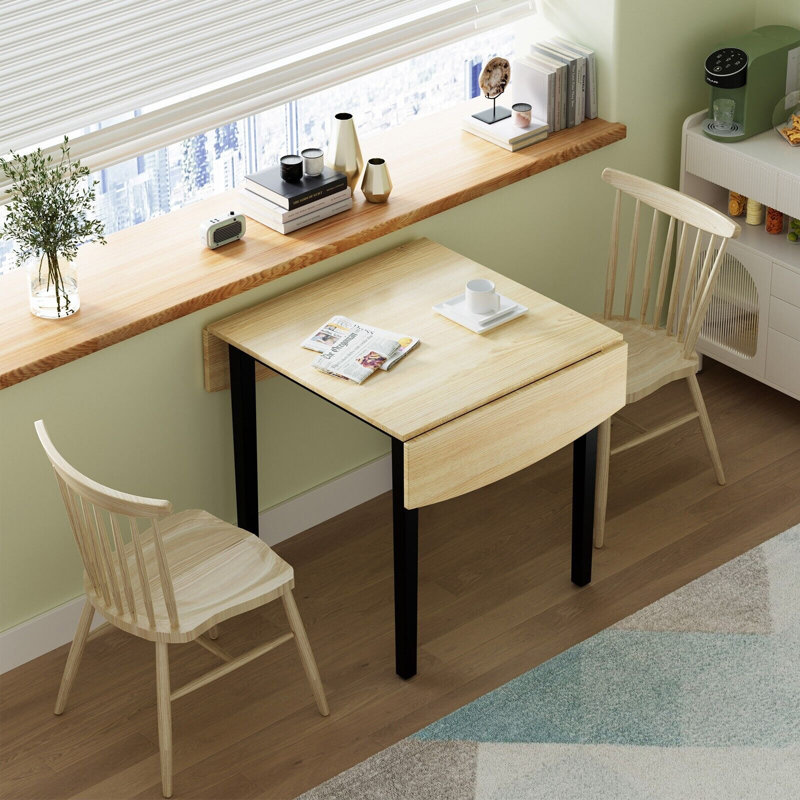 Schreibe Extendable Solid Wood Base Dining Table