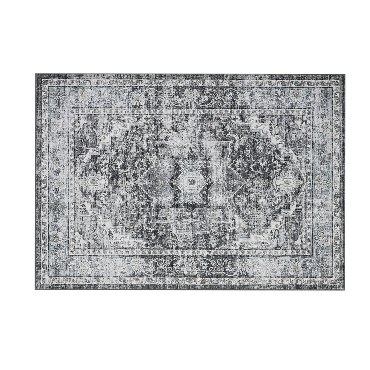 Abstract Machine Washable Rug Non-Slip Area Rug Modern Design Rug Durable Floor Carpet Easy-Cleaning Rug