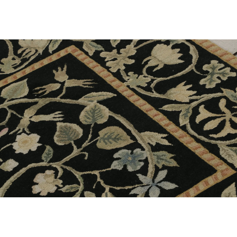 One-of-a-Kind 4' X 6' Hand Knotted Area Rug