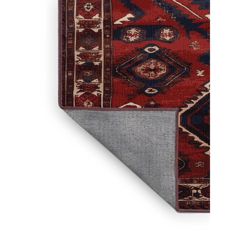 Tapis brun lavable à la machine