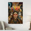 Spirit Of The Amazon Contemporary Owl Snake Nature Forest Wall Art Print by Regina Porto - Wrapped Canvas Print-1719550745