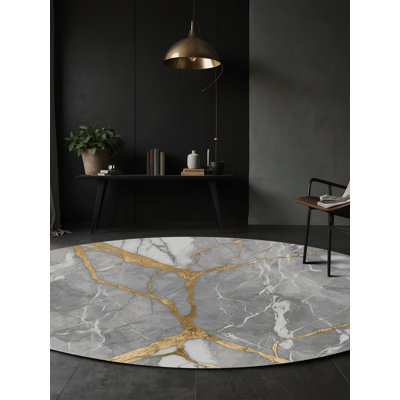 Tapis noir lavable à la machine