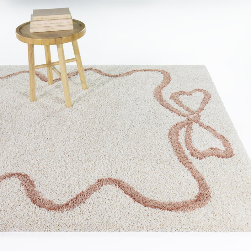 Tapis gris Valentina, 7 pi 10 po x 10 pi