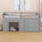 Loft Bed With Drawers And Shelf-2112633182