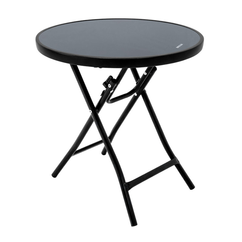 Borgeson 18.11 L x 18.11 W Outdoor  Coffee Table, Black