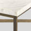 HAMMERED IRON Marble Coffee Table-711199572