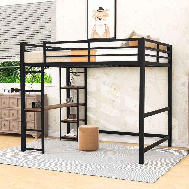 Winstead Full Loft Bed with Built-in-Desk
