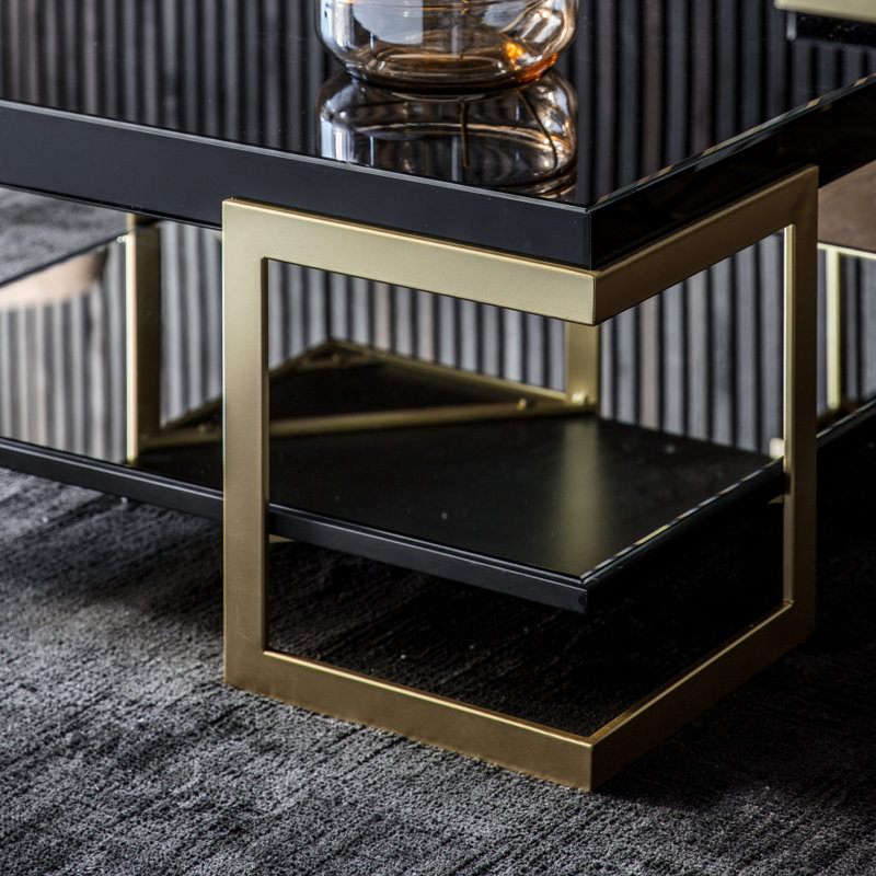 Yair Frame Coffee Table with Storage