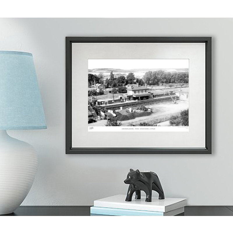 Snodland, The Station C1960 by Francis Frith - Single Picture Frame Print, 28cm H x 36cm W x 2.3cm D