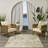 Clemencio Ivory Sage Modern Rug-1778714432