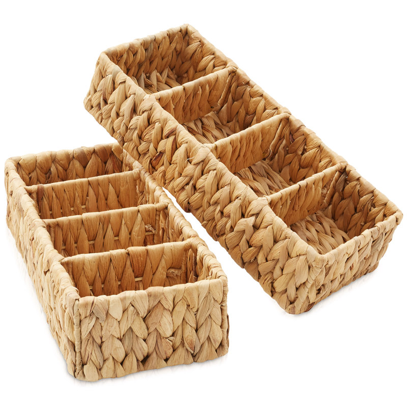 Casafield Seagrass Decorative Basket, Natural