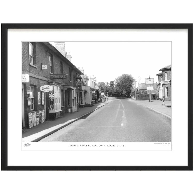 Hurst Green, London Road C1965 by Francis Frith - Single Picture Frame Print, 60cm H x 80cm W x 2.3cm D