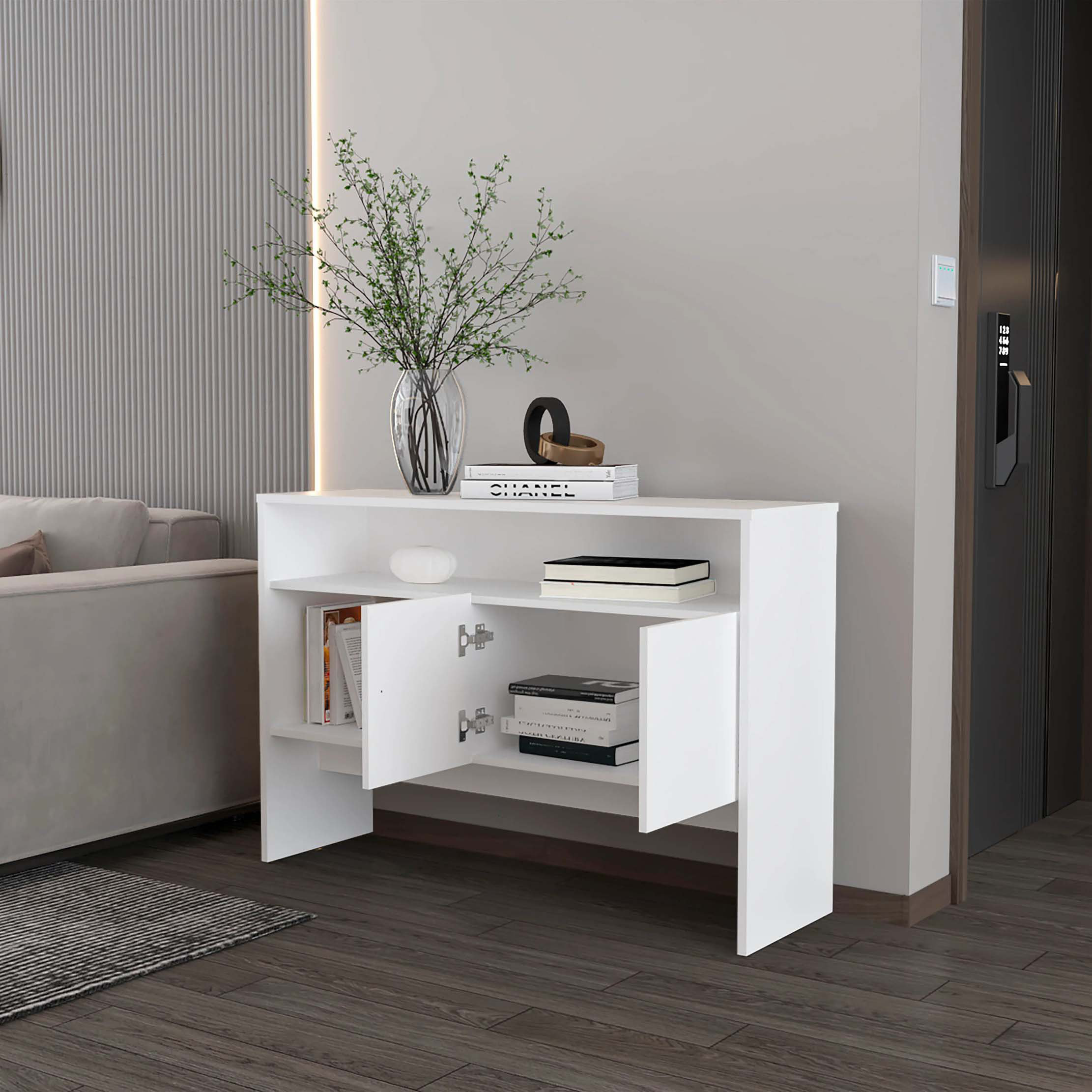 George Oliver Console Table With Two Doors - Wayfair Canada