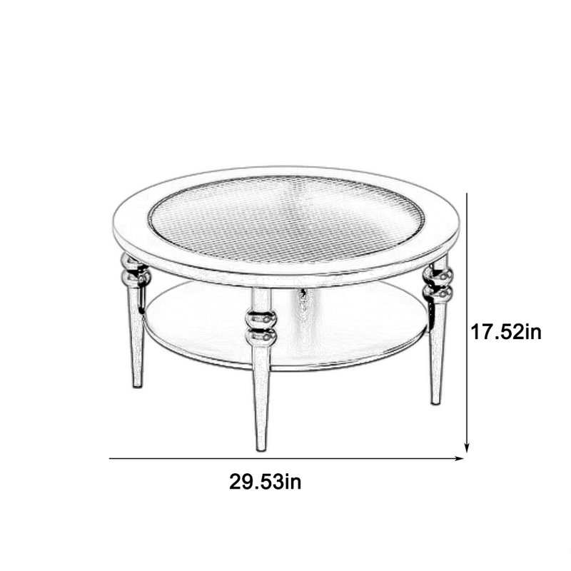 Grande table basse lisse