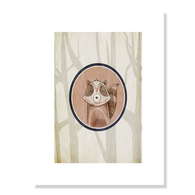 Forest Animals 1' Paper Print
