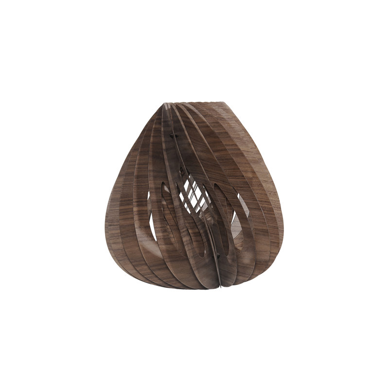 Kerstanski 1 - Light Unique/Statement Pendant, Walnut