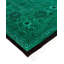 Tapis noué à la main unique en son genre Holsworth - vert
