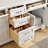 Heritage 72'' Bathroom Vanity Double Sink Top with Backsplash, Fully Assembled Cabinet Sink Combo White-124928229