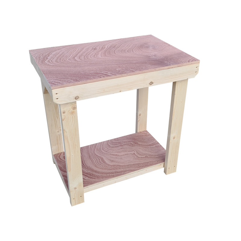 Northwoods 60cm Solid + Manufactured Wood Craft Table, 90cm H x 90cm W x 60cm D