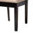 Baxton Studio Ellie Modern Beige Fabric and Dark Brown Finished Wood 5-Piece Dining Set-1256294485-1256294486
