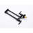 Wall Mounted Folding Kitchen Pot Filler Faucet In Matte Black, Brass, 360 Rotation For Practical Use, Double Handles To Manage Water Flow And Dripping, Surface Treated Corrosion Brass Material,-1053526558