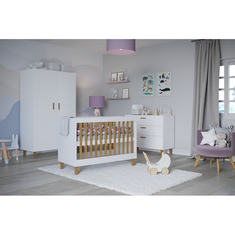 Dekalb Cot Bed, White