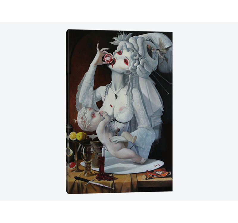 « the poursuite of joie », impression sur toile, H 18 po x l 12 po x P 1,5 po, Toile tendue, Pas de tapis