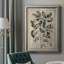 Toile encadrée de qualité supérieure avec embellissement de feuillage antique prêt à accrocher-36658628-36658630