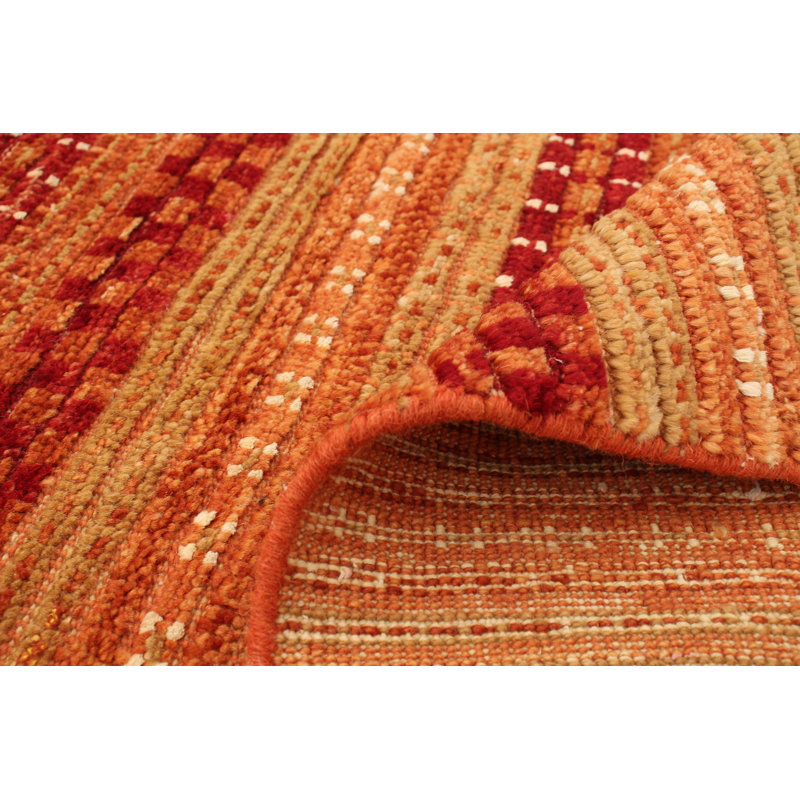 Tapis de la zone en laine ziegler 4 pi 3 po x 6 pi 4 po one-of-kind-noué la 2010 Claretta