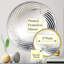 Contraste Harmony I - Cercle de miroir mural en spirale-96317544