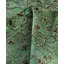 Overdyed Hand-Knotted Wool Modern-Contemporary Green Area Rug 8' 1" x 8' 1"