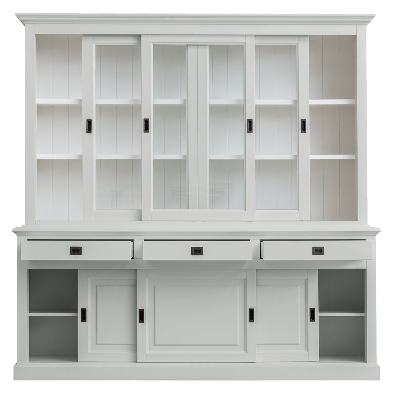 Anneros Display Cabinet, Aesthetic White