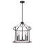 Lustre tambour 5 lumières Dauphin