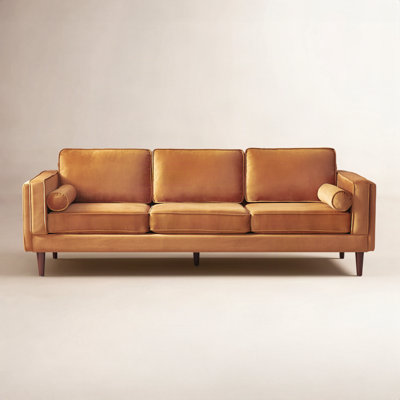 86" Velvet Sofa