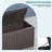 Balconera Water Resistant Resin Lockable Deck Box-107652025-126754759