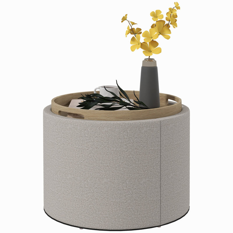Table basse avec repose-pieds HOMcom