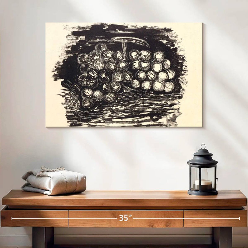 Grapes 1923, 16" H x 24" W