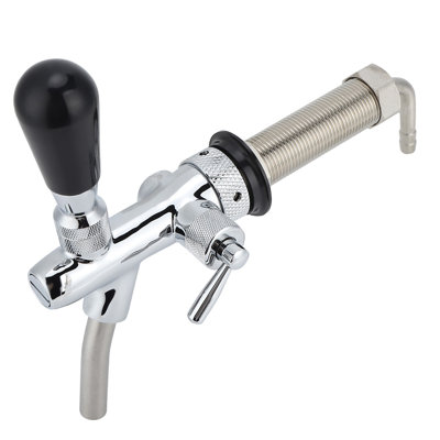 G5 / 8In Fil long robinet à bière à pression réglable robinet de distributeur d'outils de vin Accessoires de brassage à la maison