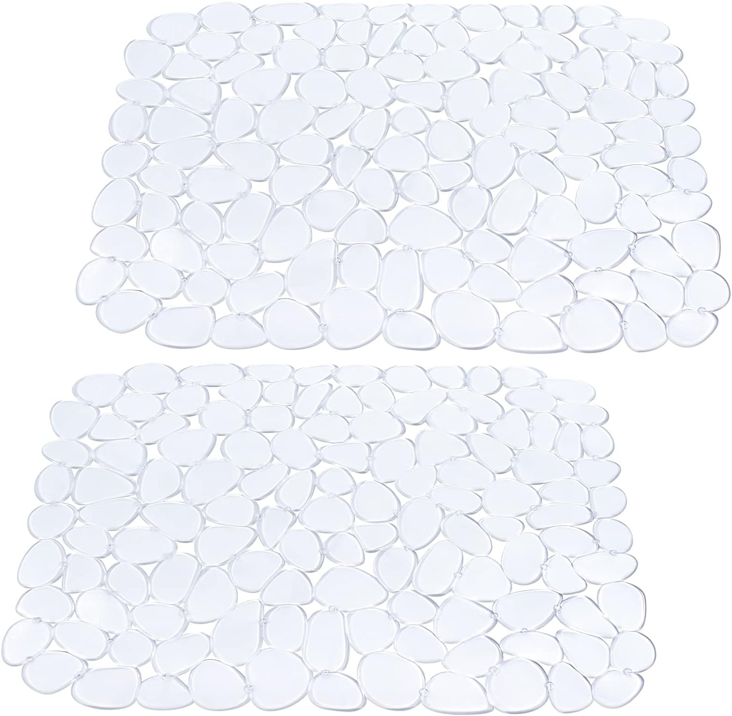 ColourTree Pebble Sink Mats for Stainless Steel Sink, PVC Sink Saddle