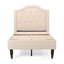 Lit plateforme tapissier Zakk-1099003348