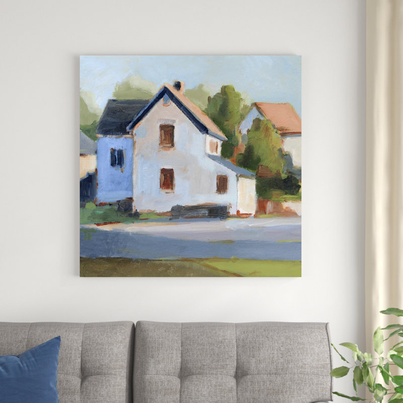 European Farmhouse II, H 36 po x l 36 po x P 1,25 po
